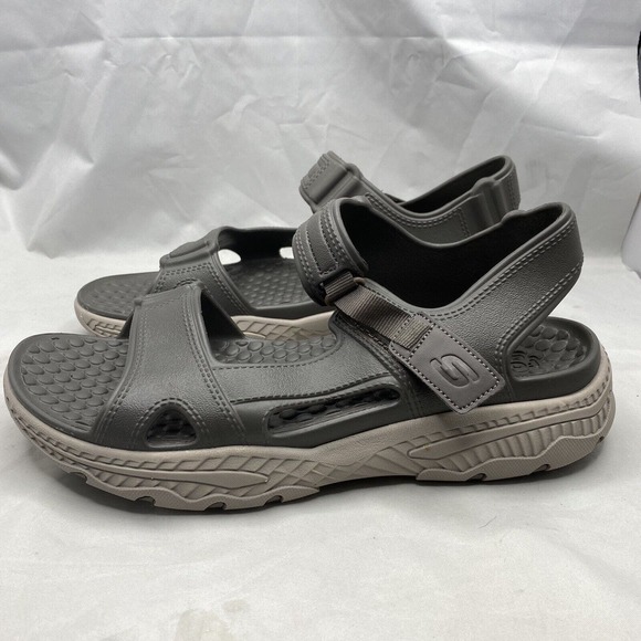 Skechers Foamies Creston Ultra Sandals Taupe Grey 243094 Men's Size 12 US - Picture 2 of 8